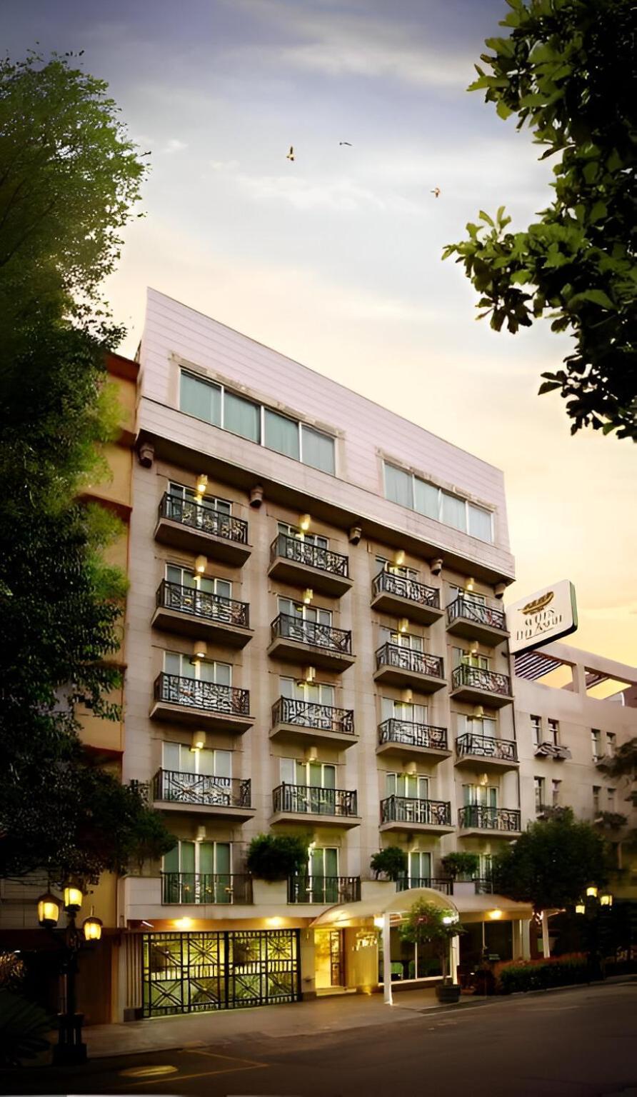 Suites Del Angel Mexiko-Stadt Exterior foto